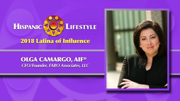 2018 Latina of Influence | Olga Camargo, AIF®