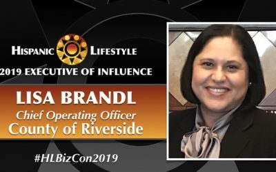 2019 Executive of Influence | Lisa Brandl – Chief Operating Officer,  County of Riverside.