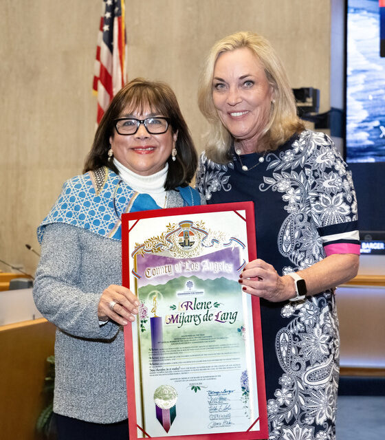 R-lene Mijares de Lang | Fifth District Woman of the Year Los Angeles County